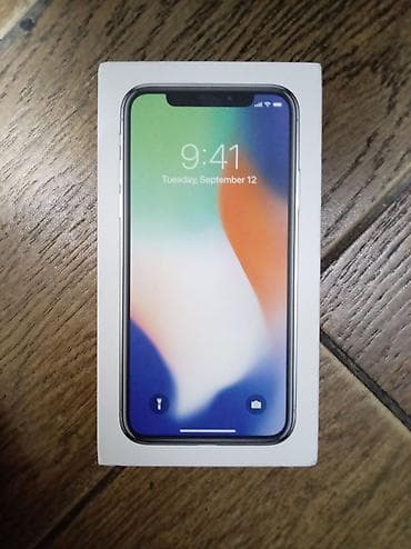 iphone x adapter: Apple iPhone X qutusu və sənədləri Məhsulun təsviri: - Orijinal Apple — 1