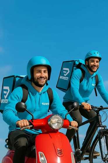 bolta qosulmaq: Moto-kuryer tələb olunur, Gündəlik ödəniş, Təcrübəsiz — 1