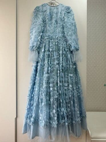 Açıq Göy rəngli zərif ziyafət/gecə donu. 300 azna Elatusda tikilib, 1 lalafo.az -da Açıq Göy rəngli zərif ziyafət/gecə donu. 300 azna Elatusda tikilib, 1