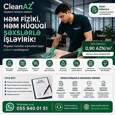 Təmizlik | Ofislər | Gündəlik təmizlik lalafo.az -da Təmizlik | Ofislər | Gündəlik təmizlik