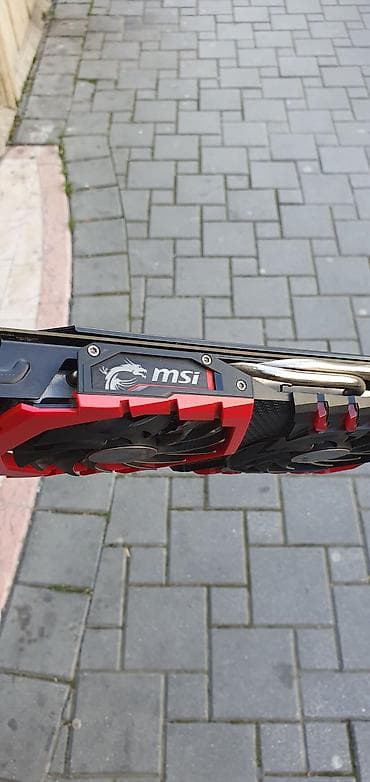 Kompüter və noutbuk aksesuarları: Videokart MSI GeForce GTX 570, 8 GB, İşlənmiş — 2