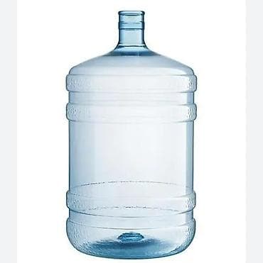 18.9 L (5 gallon) su qabı – dispenser və çilənə bilən nasoslarla uyğun