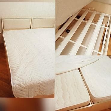 Çarpayılar: İşlənmiş, İkinəfərlik çarpayı, Matras ilə — 1