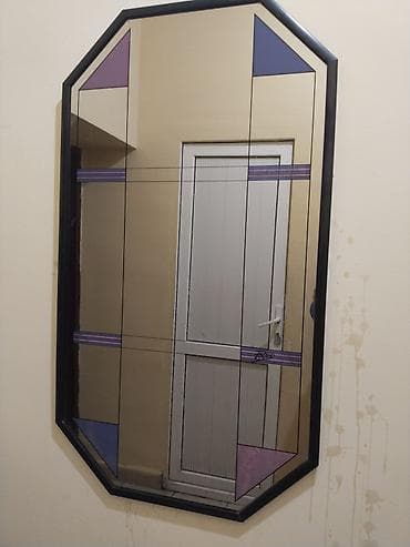 Güzgü Divar üçün, Dekorativ, Naxışlı