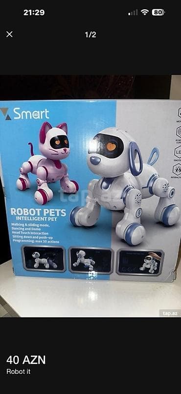 it oyuncaqlari: Smart Robot Pets – Intelligent Pet robot oyuncağı - Model: Robot Pets — 1