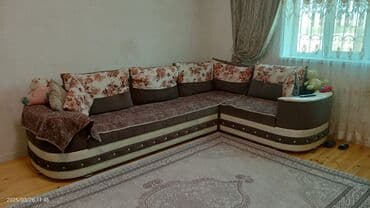 электросушилка для белья: Угловой диван, Нераскладной, Без подьемного механизма, Ткань, Нет доставки — 5