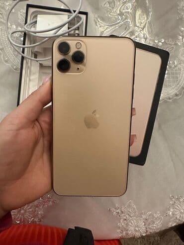 telefon aliram: IPhone 11 Pro, Qızılı, Simsiz şarj — 1