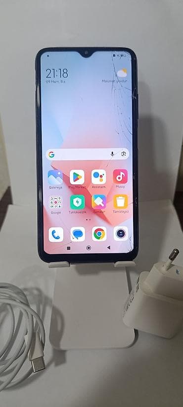 xbox seris x: Redmi 9T, 128 GB, rəng - Qızılı, Barmaq izi — 4