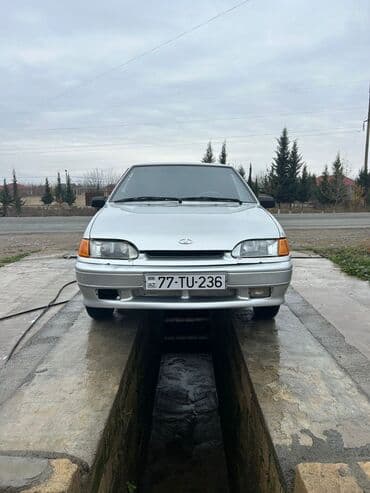 opel sürətlər qutusu: LADA Samara sedan - Kuzov: 4 qapılı sedan, gümüşü rəng - Nömrə — 1