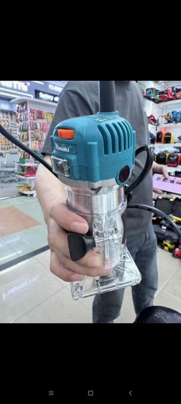 Masaki əl frezesi (edge trimmer/mini router) - Kompakt və yüngül