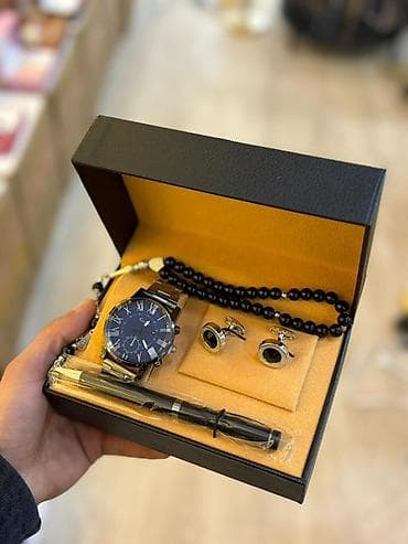 elektron tesbeh: Yeni, Klassik Saat dəsti, rəng - Mavi — 2