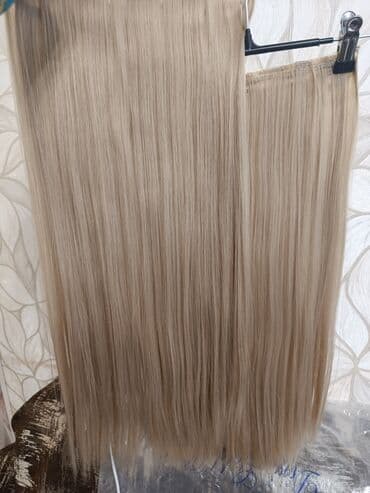 saç rezinləri: Taxma saçlar, Süni — 1