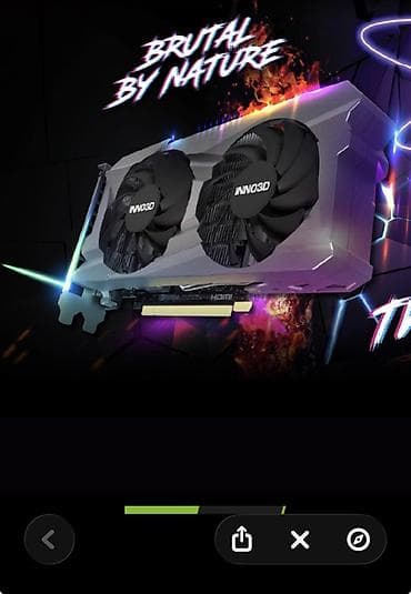 komputer barter: Videokart INNO3D GeForce RTX 3050, 6 GB — 1