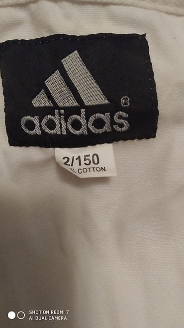 Личные вещи: Məhsul: Karate forması və qoruyucu dəst - Brend: Adidas - Ölçü: 2/150 — 3