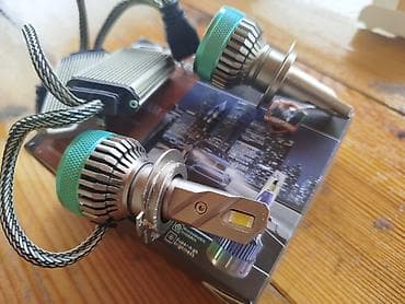 led isiqlar: Avtomobil üçün LED fara lampaları dəsti - Tip: LED faralar, H4 — 2