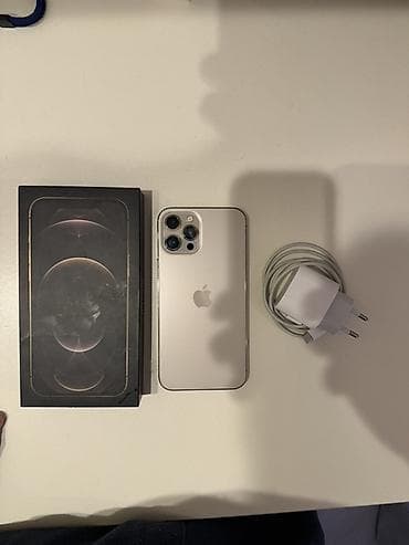 IPhone 12 Pro Max, 256 GB, Gümüşü, Simsiz şarj — 1