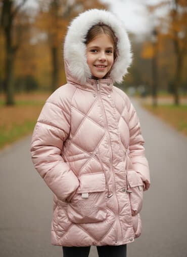 Kurtka 10, 12 yaş 2, 3 dəfə geyinilib təzədən secilmir