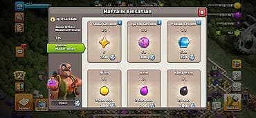 Игровые наборы: Clash of Clans hesabı – inkişaf etmiş şəhər və Klan Başkenti — 4