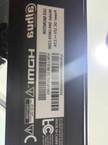 komputer pult: Dahua LED Monitor – Model: DHI-LM24-C400 - Ekran: 24 düym LED panel - — 3