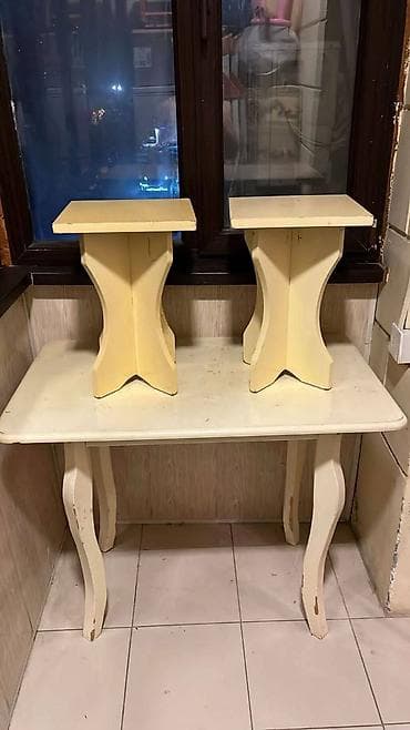 kompyuter stullari: Endirim edildi ❌ Stol iki eded taburetka ile 50 azn 🏡 Nerimanov 🚚 — 1