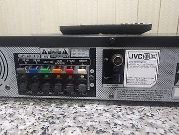 radiolar: JVC 5'1 audio sistem Aux USB fm radio dvd,cd,mp3 karaoke blutuz pult — 3