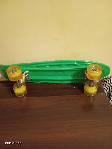 gitara barter: Işıqlı Penny Board (Skeytbord) – Çox az işlənib! Şəhər gəzintiləri və — 3