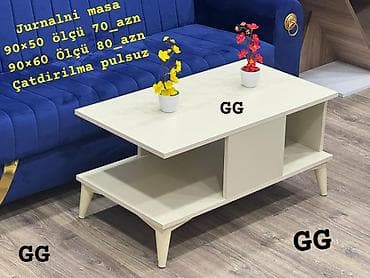 Yeni və Sifarişlə Jurnalni masa 90×50 ölçü 70_azn 90×60 Ölçü 80_azn