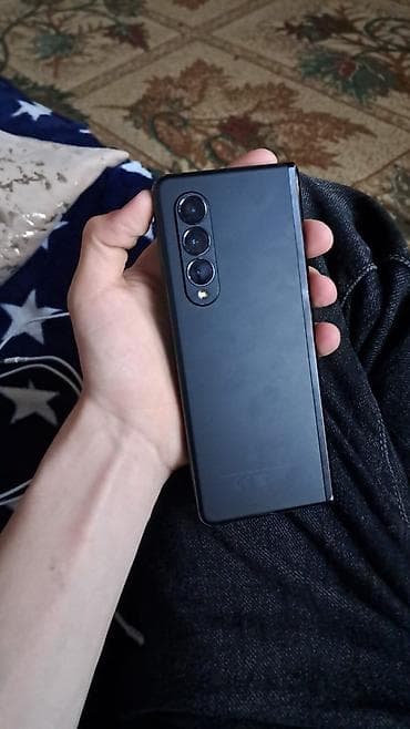 samsung fold 3: Samsung Galaxy Z Fold 3, 256 GB, rəng - Qara, Face ID — 3