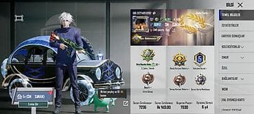PUBG Mobile hesabı – yüksək səviyyəli, zəngin kolleksiya və nadir — 1