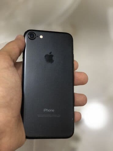 iphone 7 plus 32gb ikinci el: IPhone 7, 32 GB, Jet Black, Barmaq izi, Sənədlərlə — 1