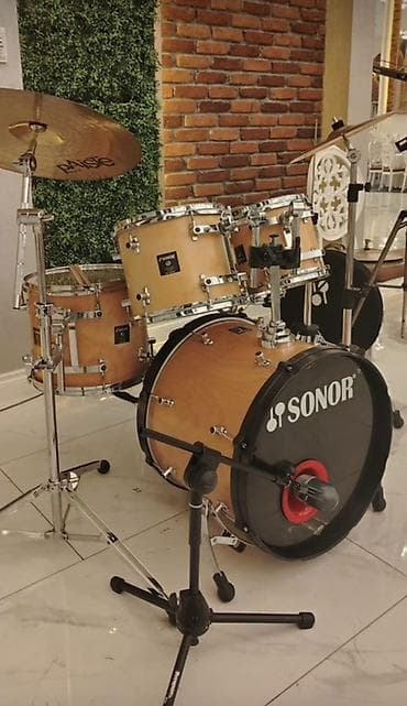 Zərb alətləri: SONOR akustik baraban dəsti - Brend: SONOR - Korpus: təbii ağac — 2