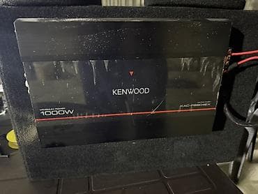 panel kamera: Avtomobil üçün səs sistemi komplekti - Subwoofer: Kenwood bas dinamik — 6