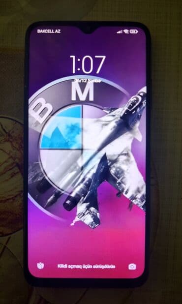 iphone 14 pri: Poco M3, 128 GB, rəng - Qara, Barmaq izi — 2