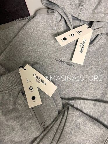 Köynəklər: İdman dəsti, Calvin Klein, L, rəng - Boz — 5