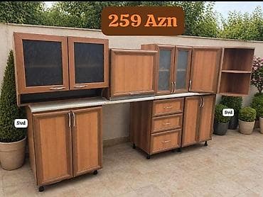 Mətbəx mebel dəsti – 259 AZN Metbex mebeli cox yaxsi veziyyetde