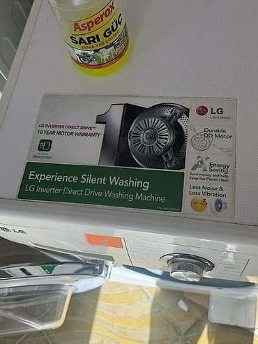 qapi matoru: LG önyükləməli paltaryuyan maşın - Inverter Direct Drive mühərrik (10 — 6