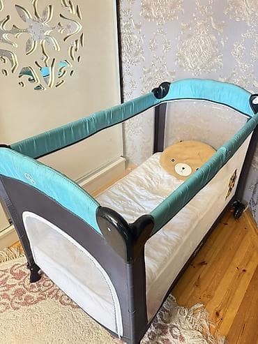 Oğlan və qız üçün, Beşik, Dəstsiz, Matras ilə, Yellənmə mexanizmsiz — 5