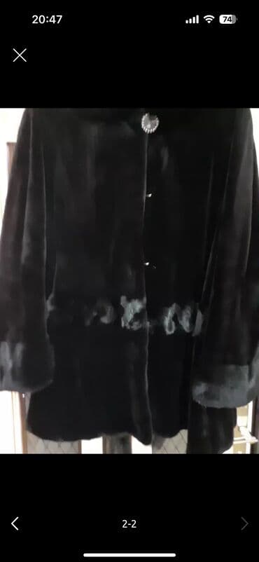 Opel: Kürk, Alexander McQueen, L, rəng - Qara — 2