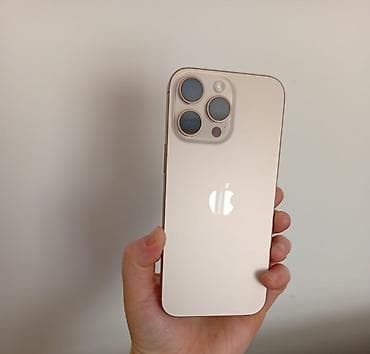 apple keyboard: IPhone 16 Pro Max, 256 GB, Qızılı, Face ID — 3