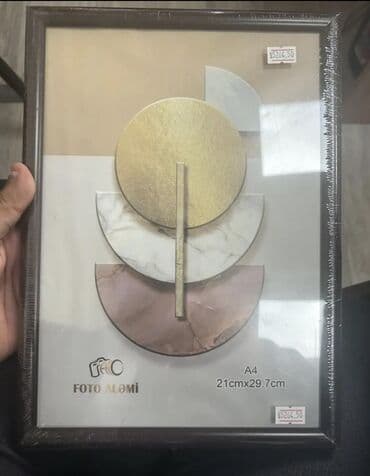 ofis ucun: A4 ölçülü çərçivələr dəsti - Format: A4 (21×29.7 sm) - Tip — 5