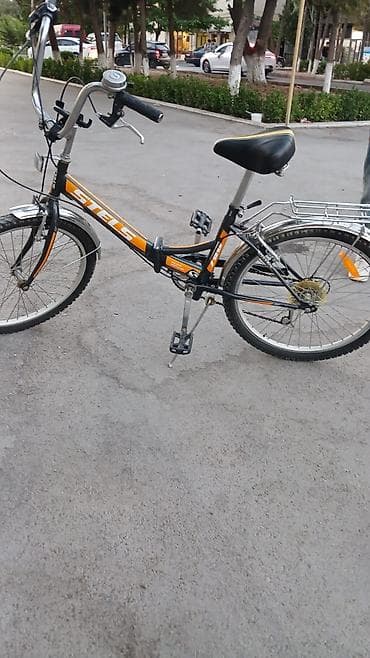 velosiped online: İşlənmiş Şəhər velosipedi Stels, 24", Ünvandan götürmə — 4