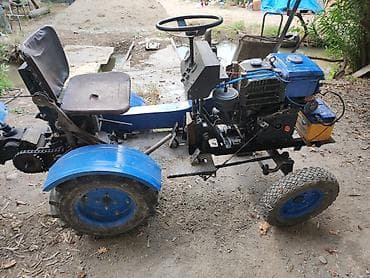 Nəqliyyat: Mini traktor-kultivator, arxa freza ilə - Tip: oturacaqlı mini — 4