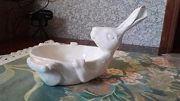 Fiqurlar: Fiqur, Keramika, rəng - Ağ — 1