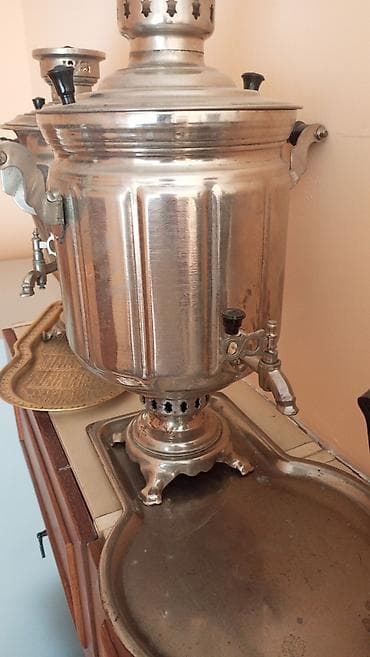 İşlənmiş Od Samovar, 5 l, Ünvandan götürmə