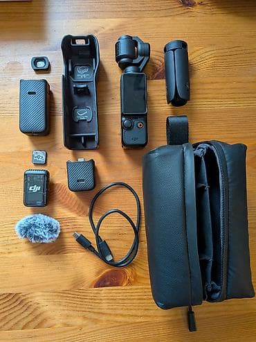 DJI Osmo Pocket 3 seti - Kompakt 3-oxlu stabilizasiya olunan kamera — 4