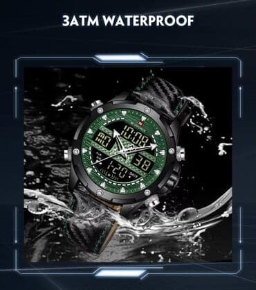 berk soyuqdeyme: Yeni, Qol saatı, NaviForce, rəng - Gümüşü — 4