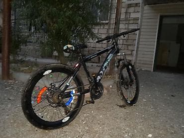 e bike: İşlənmiş İki təkərli Uşaq velosipedi 24", sürətlərin sayı: 12, Ünvandan götürmə — 2