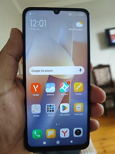 telfon nomrəsi: Redmi 13C, 128 GB, rəng - Qara, Barmaq izi — 1