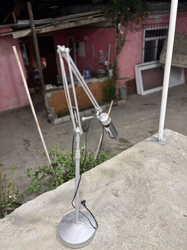 стойка для микрофона: Masaüstü mikrafon qol dayaqı – metal konstruksiya, tənzimlənən — 1