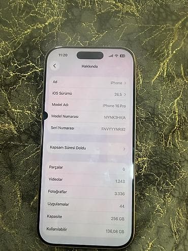 iphone 18 qiyməti: IPhone 16 Pro, Natural Titanium, Face ID — 5